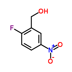 2-氟-5-硝基苄醇结构式