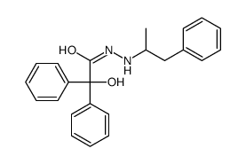 N'-(1-Benzylethyl)-2-hydroxy-2,2-diphenylacetohydrazide结构式