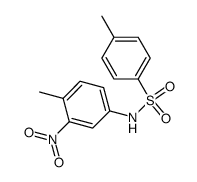 toluene-4-sulfonic acid-(4-methyl-3-nitro-anilide)结构式