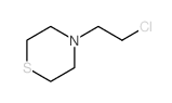 Thiomorpholine,4-(2-chloroethyl)-结构式