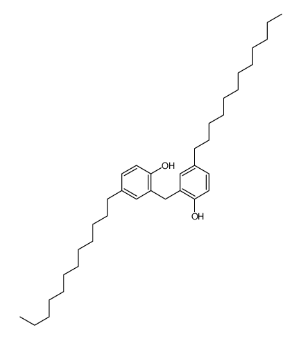 4-dodecyl-2-[(5-dodecyl-2-hydroxyphenyl)methyl]phenol结构式