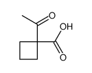 Cyclobutanecarboxylic acid, 1-acetyl- (9CI)结构式