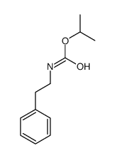 N-Phenethylcarbamic acid isopropyl ester结构式