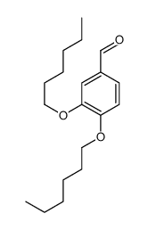 3,4-dihexoxybenzaldehyde结构式