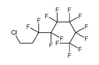 3,3,4,4,5,5,6,6,7,7,8,8,8-tridecafluorooctyl chloride结构式
