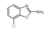 2-Benzoxazolamine,7-chloro-结构式