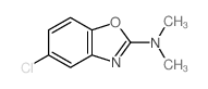 2-Benzoxazolamine,5-chloro-N,N-dimethyl-结构式