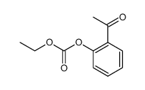 O-Ethoxycarbonyl-o-acetylphenol结构式
