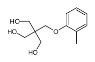 2-(Hydroxymethyl)-2-(o-tolyloxymethyl)-1,3-propanediol结构式