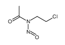 N-(2-chloroethyl)-N-nitrosoacetamide结构式