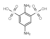 2,5-二氨基苯基-1,3-二磺酸结构式