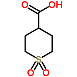 1,1-二氧代-六氢-1L6-硫基吡喃-4-甲酸结构式