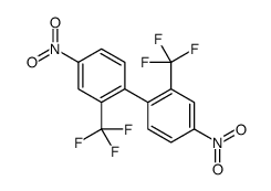 4-nitro-1-[4-nitro-2-(trifluoromethyl)phenyl]-2-(trifluoromethyl)benzene结构式