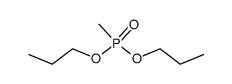 Methylphosphonic acid dipropyl ester结构式