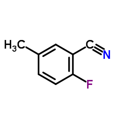 2-氟-5-甲基苯腈结构式