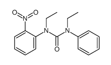 1,3-diethyl-1-(2-nitrophenyl)-3-phenylurea结构式