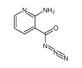 2-amino-nicotinoyl azide结构式
