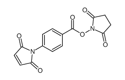 4-N-MALEIMIDOBENZOIC ACID-NHS结构式