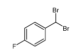 1-(Dibromomethyl)-4-fluorobenzene结构式
