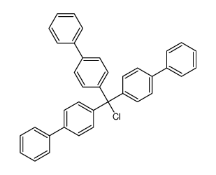 1-[chloro-bis(4-phenylphenyl)methyl]-4-phenylbenzene结构式