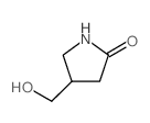 4-(羟基甲基)吡咯烷-2-酮结构式