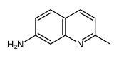 2-甲基-7-喹啉胺结构式