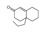 4a-propyl-3,4,5,6,7,8-hexahydronaphthalen-2-one结构式