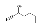 2-Hydroxyhexanenitrile结构式