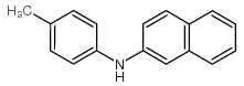N-(对甲苯基)-2-萘胺结构式