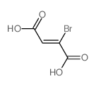 2-Butenedioic acid,2-bromo-, (2Z)-结构式