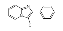 3-chloro-2-phenylimidazo[1,2-a]pyridine结构式