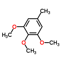 3,4,5-三甲氧基甲苯结构式
