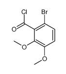 6-bromo-2,3-dimethoxybenzoyl chloride结构式