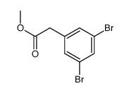 Methyl (3,5-dibromophenyl)acetate结构式
