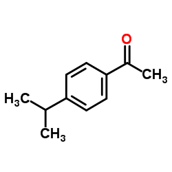 4'-异丙基苯乙酮结构式
