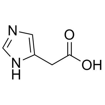 咪唑-4-乙酸结构式
