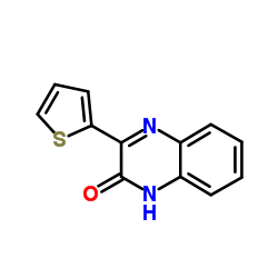 3-(2-Thienyl)-2(1H)-quinoxalinone结构式