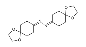 Bis[1,4-dioxaspiro[4.5]decan-8-yliden]hydrazin结构式