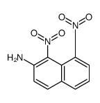 1,8-dinitronaphthalen-2-amine结构式