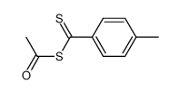 Acetic 4-methylthiobenzoic thioanhydride结构式