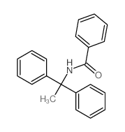Benzamide, N-(1,1-diphenylethyl)-结构式
