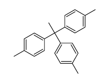 1-[1,1-bis(4-methylphenyl)ethyl]-4-methylbenzene结构式
