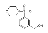 [3-(MORPHOLIN-4-YLSULFONYL)PHENYL]METHANOL结构式