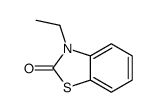 3-Ethyl-2,3-dihydrobenzothiazol-2-on结构式
