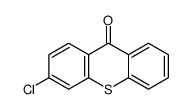3-chloro-9H-thioxanthen-9-one结构式