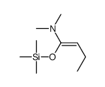 N,N-dimethyl-1-trimethylsilyloxybut-1-en-1-amine结构式