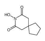 8-hydroxy-8-azaspiro[4.5]decane-7,9-dione结构式