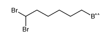 6,6-dibromohexylboron结构式