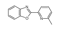 2-(6-methylpyridin-2-yl)-benzooxazole结构式