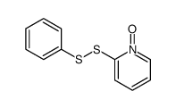 phenyl 1-oxo-pyridin-2-yl disulfide结构式